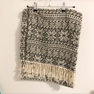 Fringe Blanket Scarf
